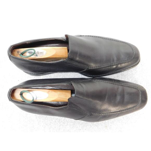 Johnston & Murphy Shoes Mens Size 11 Black Leather Slip On Oxford XC4 Dress main image 2